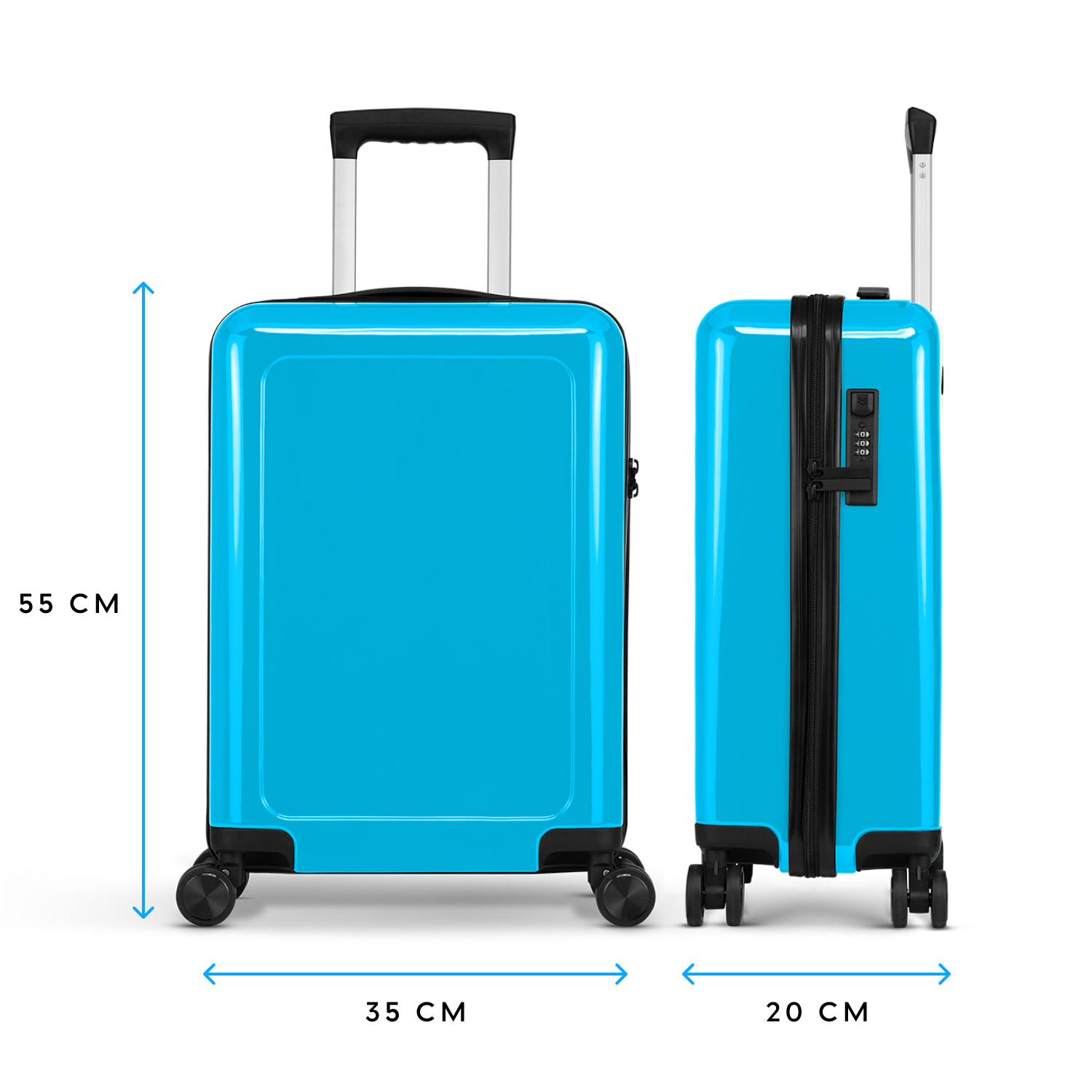 Carry-on - 55 cm - Light Blue